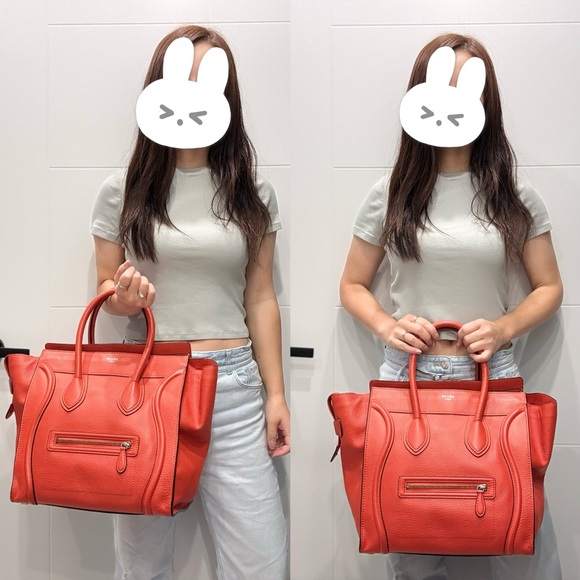 Authentic Celine mini luggage tote - Picture 2 of 16
